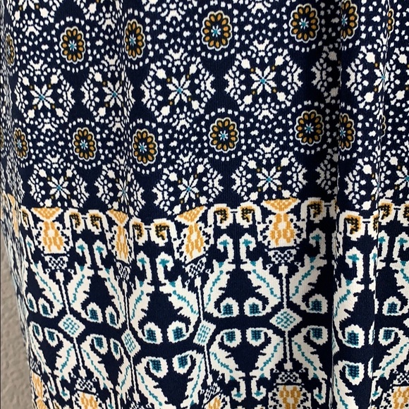 West Kei long sleeve boho abstract printed top - Picture 4 of 8